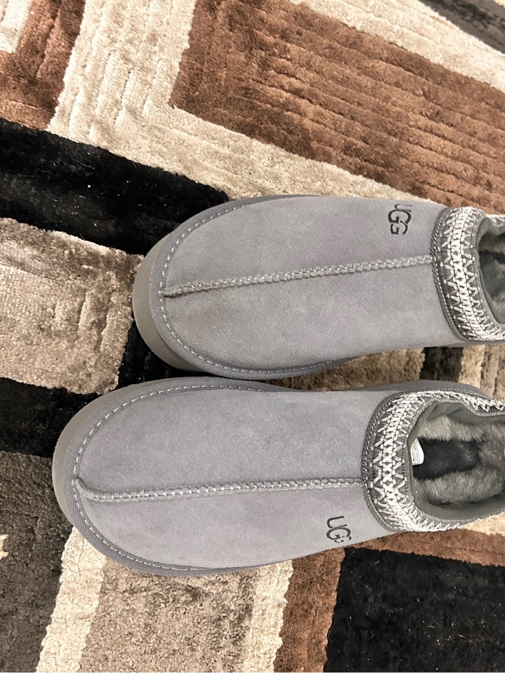 UGG Gray talisman Slippers